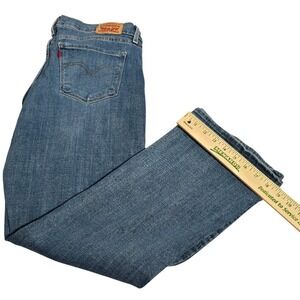 Levi's Classic Bootcut Jeans Womens 14S Medium Wash Blue Denim W32 L30. 704